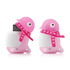 Оригинальная подарочная флешка Bone Penguin 4GB pink