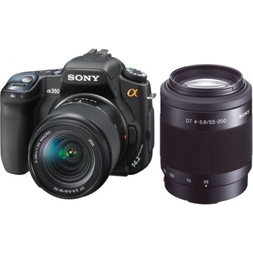  Sony DSLR-A350X Double Kit 18-70mm, 55-200mm