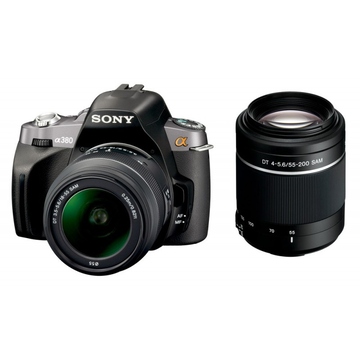  Sony DSLR-A380Y Double Kit 18-55mm, 55-200mm