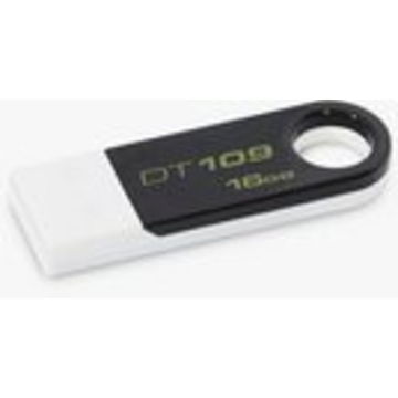 Kingston Data Traveler 109K 16 Гб White Black