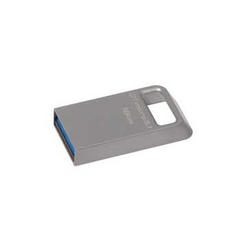 Флешка USB 3.0 Kingston Data Traveler Micro 3.1 16 Гб Silver