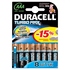 Батарейка Duracell LR03-8BL Turbo , 1.5 В, 6 шт. +2 бесплатно, в блистере)