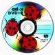 DVD+R (болванка) Oxion Cake Box 25шт (4.7GB, 16x, с рисунком "Жучки")