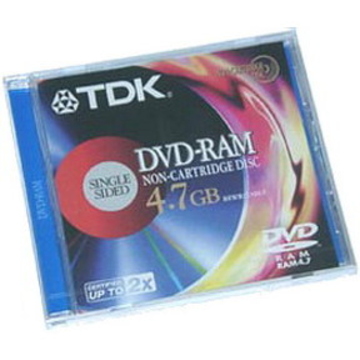 DVD-RAM TDK Jewel Case 1шт (4.7GB)