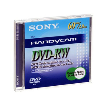 miniDVD-R Sony Slim Case 1шт (2.8GB, 60мин, двусторонний)