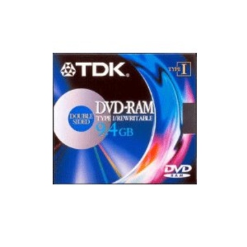 DVD-RAM TDK Jewel Case 1шт (9.4GB)