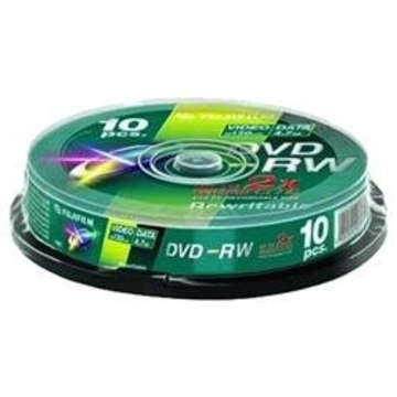 DVD-RW Fujifilm Cake Box 10шт (4.7GB, 6x)