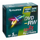DVD-RW Fujifilm Jewel Case 5шт (4.7GB, 2x)