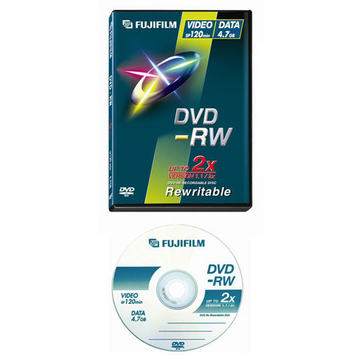 DVD-RW Fujifilm Video Box 5шт (4.7GB, 2x)