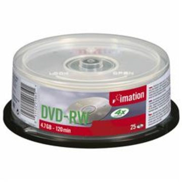 DVD-RW Imation Cake Box 25шт (4.7GB, 4x)