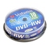 DVD-RW Verbatim Cake Box 10шт 