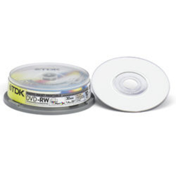 miniDVD-RW TDK Cake Box 10шт. (1.4GB, 2x, Printable)