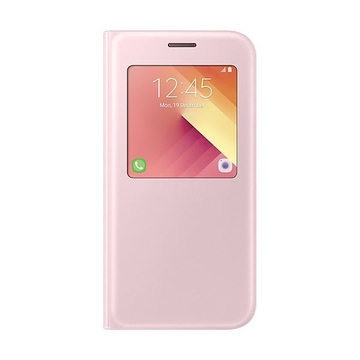 Чехол Samsung S-View Cover EF-CA520P Pink (для Samsung SM-A520 Galaxy A5 2017)