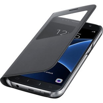 Чехол Samsung S-View EF-CG930P Black (для Samsung SM-G930F Galaxy S7)