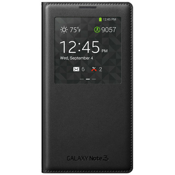 Чехол Samsung S-View Cover EF-CN900B Black (для Samsung SM-N900 Galaxy Note 3)
