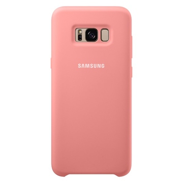 Чехол Samsung Silicone Cover EF-PG955T Pink (для Samsung SM-G950F Galaxy S8+)