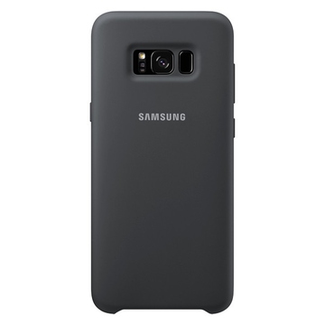 Чехол Samsung Silicone Cover EF-PG955T Dark Gray (для Samsung SM-G955F Galaxy S8+)