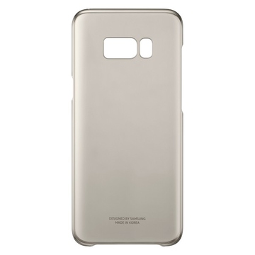 Чехол Samsung Clear Cover EF-QG955C Gold (для Samsung SM-G950F Galaxy S8+)