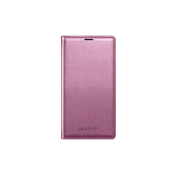Чехол Samsung Flip Wallet EF-WG900B Pink (для Samsung SM-G900 Galaxy S5)