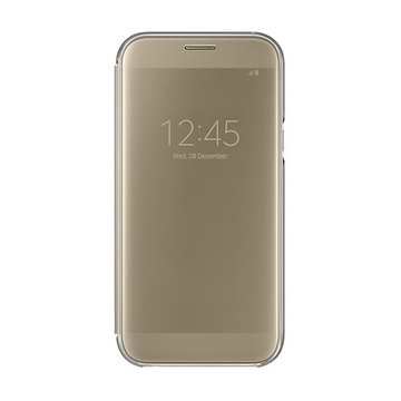 Чехол Samsung Clear View EF-ZA720C Gold (для Samsung SM-A720 Galaxy A7 2017)