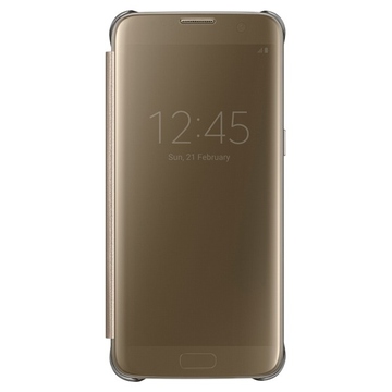 Чехол Samsung Clear View EF-ZG935C Gold (для Samsung SM-G935F Galaxy S7 Edge)