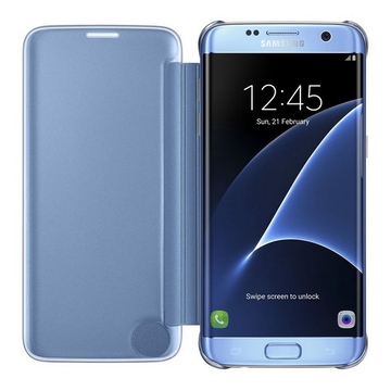 Чехол Samsung Clear View EF-ZG935C Blue (для Samsung SM-G935F Galaxy S7 Edge)