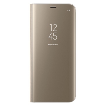 Чехол Samsung Clear View Standing EF-ZG955C Gold (для Samsung SM-G955F Galaxy S8+)