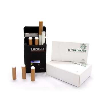 Электронная сигара E-Cigarette 701 (1 шт. в комплекте, 5 картриджей-мундштуков уровней high, medium, low, none)