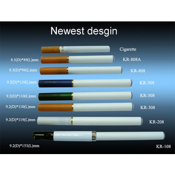 Электронная сигарета E-Vaporizer G402 (1 шт. в комплекте, 6 картриджей-мундштуков уровня high, пачка в комплекте)