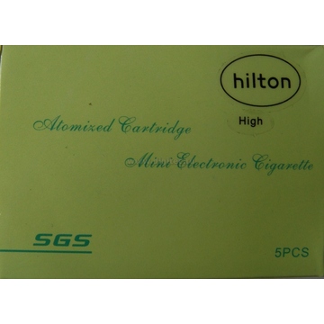 Картридж к электронной сигарете (4 шт. в комплекте, аромат Hilton, уровень High)