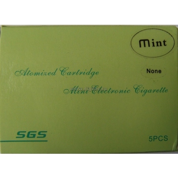 Картридж к электронной сигарете (4 шт. в комплекте, аромат Mint, уровень None)