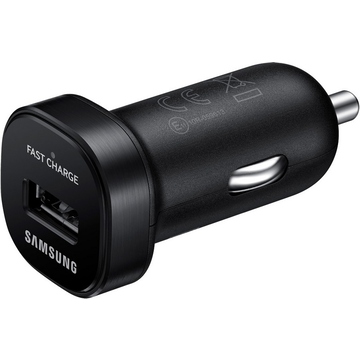 Зарядное устройство Samsung EP-LN930С Black (автомобильное, USB-выход, кабель USB/USB тип С, 2А/1,6A с функцией быстрой зарядки)