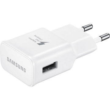 Зарядное устройство Samsung EP-TA20E White (USB, кабель USB-USB-C, 2A)