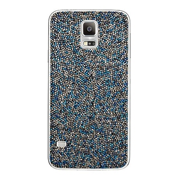 Крышка задняя Samsung Crystal Blue (с кристаллами Swarovski, для Samsung Galaxy S5)