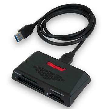 Ридер USB3.0 Kingston FCR-HS3 (all-in-1, все SD/CF/microSD/MS)