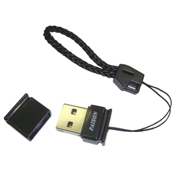 Накопитель USB2.0 Faison M300 8GB Black (мини флешка, пластиковый корпус)