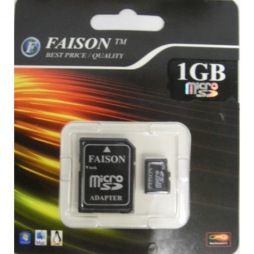  MicroSD 01Гб Faison (адаптер)