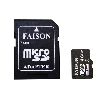  MicroSDHC 04Гб Faison Класс 4 (адаптер)