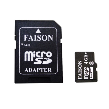  MicroSDHC 04Гб Faison Класс 6 (адаптер)