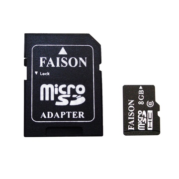  MicroSDHC 08Гб Faison Класс 6 (адаптер)