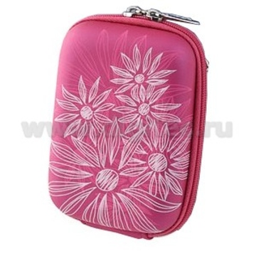 Сумка для фотоаппаратов RivaCase 7023PU Crimson Pink (flowers)