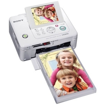 Фотопринтер Sony DPP-FP97W (White, экран 3,6")