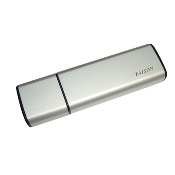 Накопитель USB2.0 Faison Z300 2GB White (алюминиевый корпус)