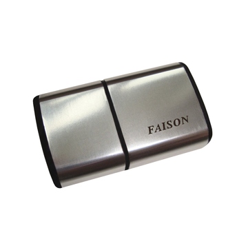 Накопитель USB2.0 Faison Z300 mini 4GB Silver (алюминиевый корпус)