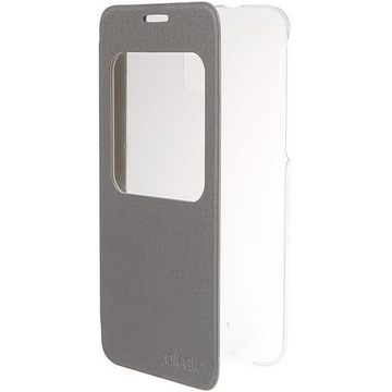 Чехол Alcatel Flip Case FC5056 Silver (для Alcatel POP 4 Plus OT5056)