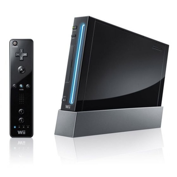 Игровая приставка Nintendo Wii Black (игра Wii Sports Resort, джойстик Remote Plus, 87991)