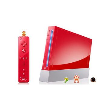 Игровая приставка Nintendo Wii Red (игра Wii Sports Resort, джойстик Remote Plus, 87993)