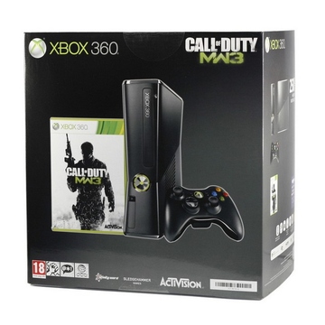 Игровая приставка Microsoft Xbox 360 (RKH-00011, 250GB, игра Call of Duty: modern warfare 3 (S2G-00027)