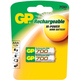 Аккумулятор GP 70AAAHC-BC2 PET-G (никель-металлгидридный, 700 мАч, LR03 (ААА), 2 шт., в пластиковом блистере, 2/28/280, срок хранения 7 лет)