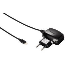 Зарядное устройство Hama Quick and Travel Black (для Apple с Lightning, 1A, H-102091)